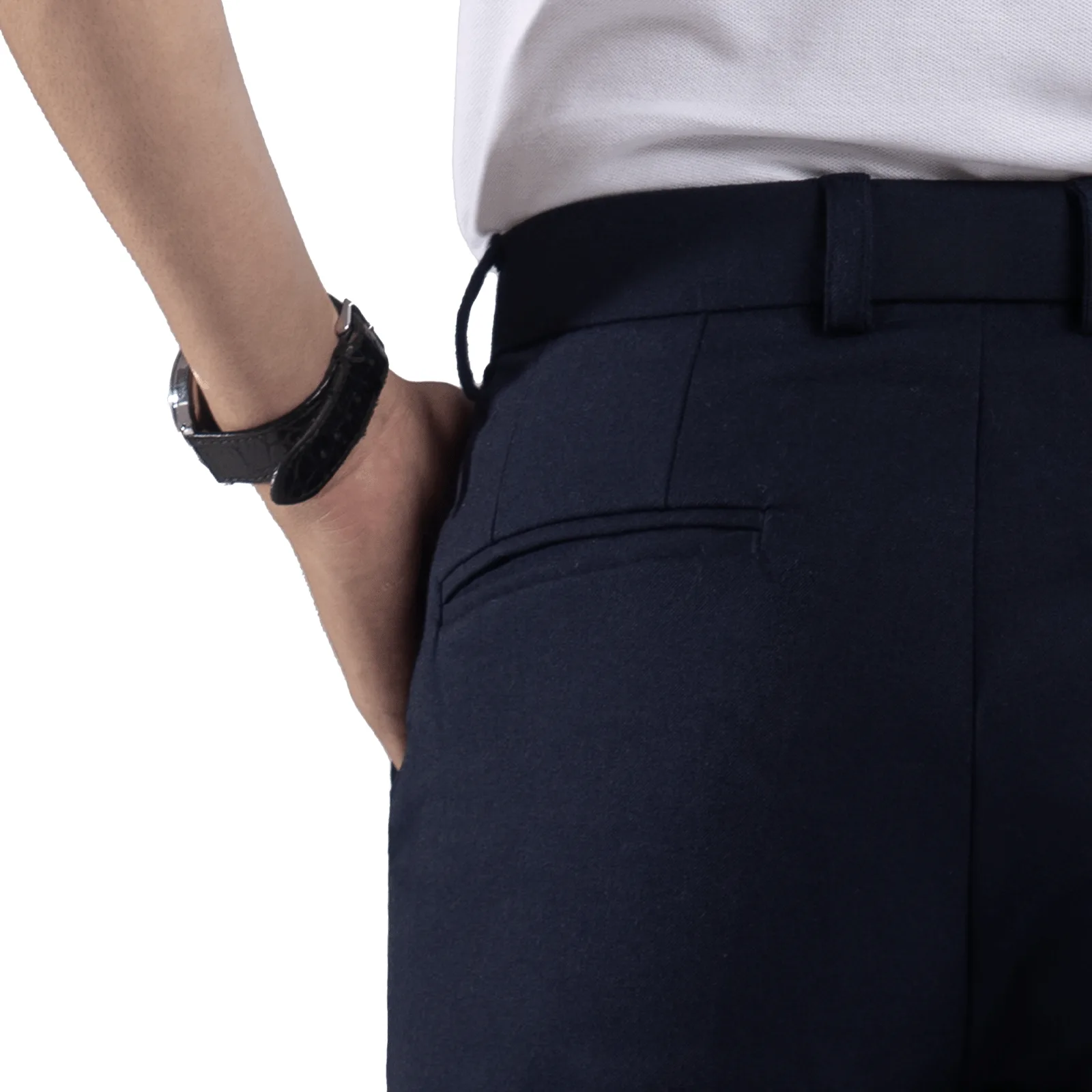 Navy Blue Ankle Classic