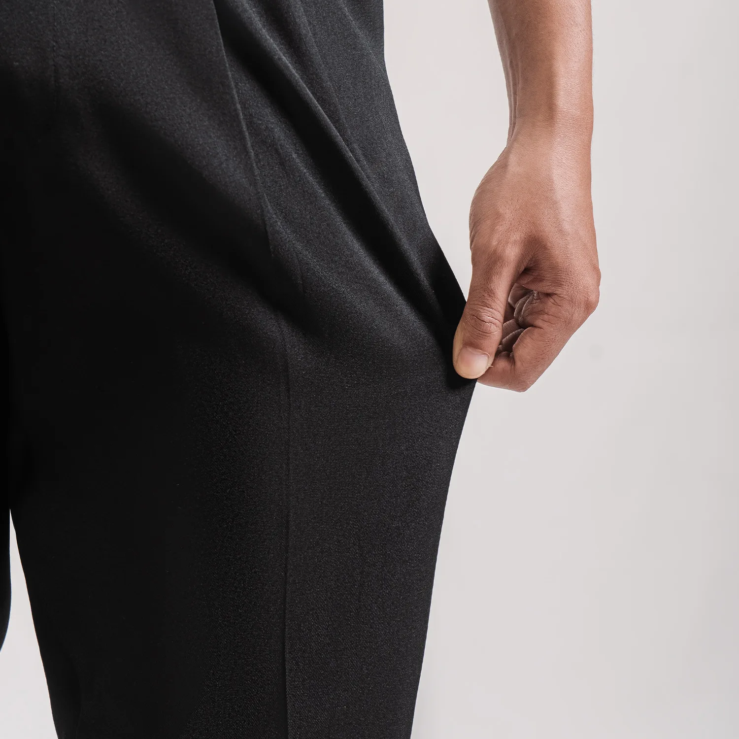 Formal Black Ankle Cuff