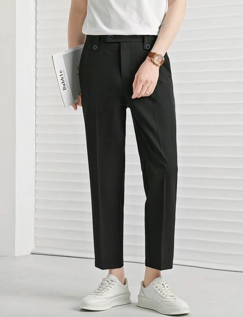 Black Executive Ankle Pant