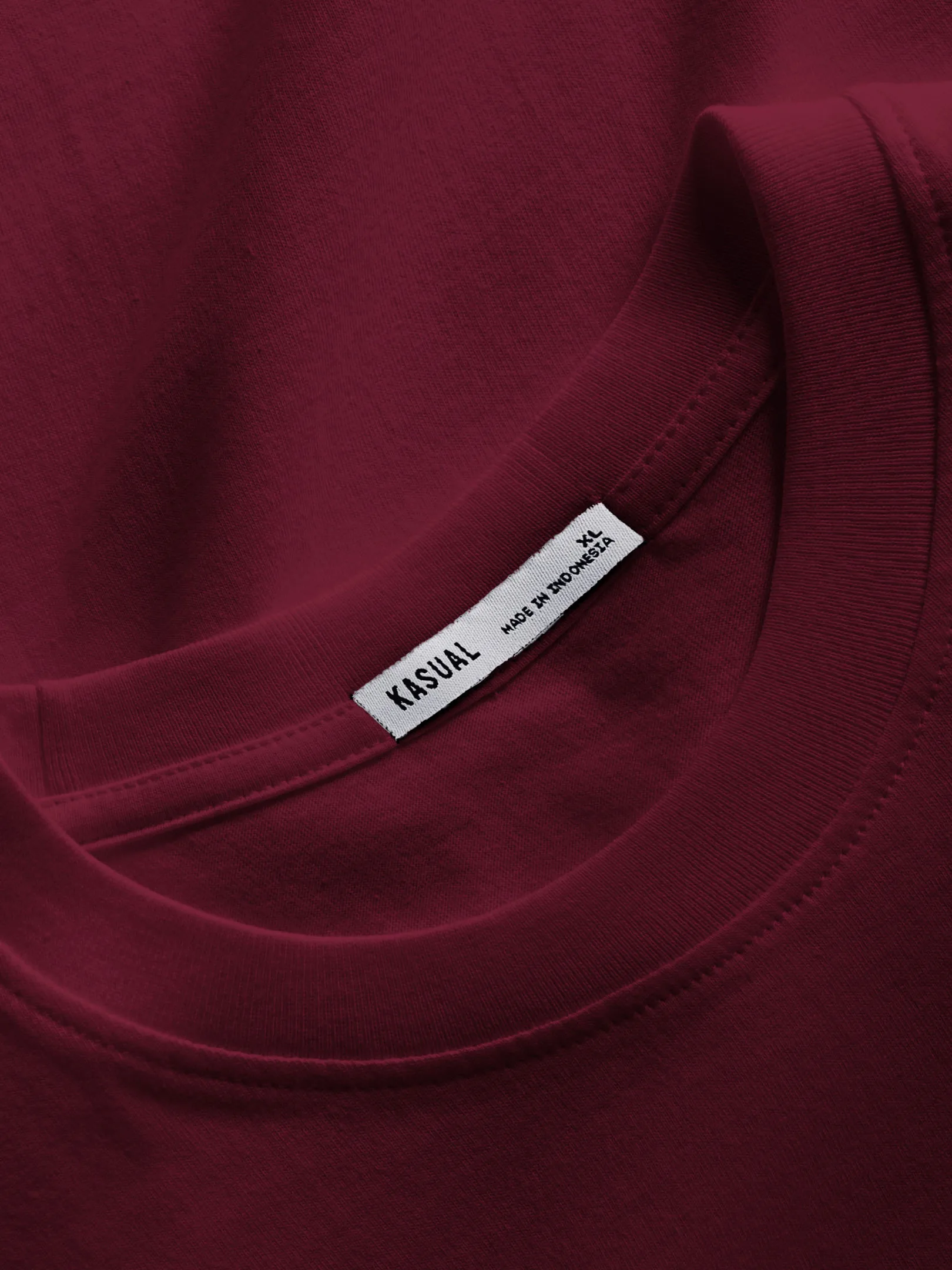 Crew Maroon Tee