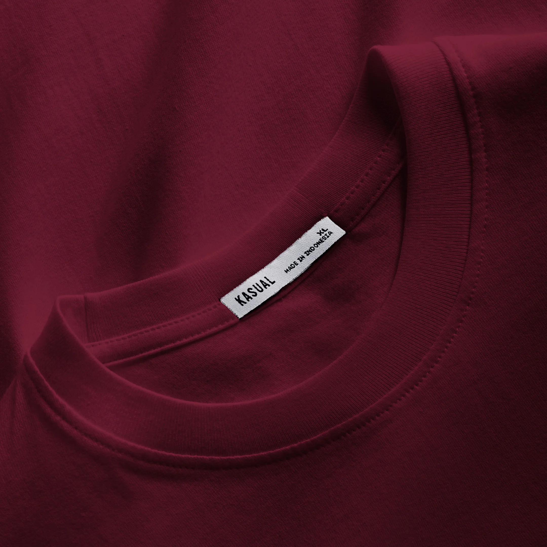 Crew Maroon Tee