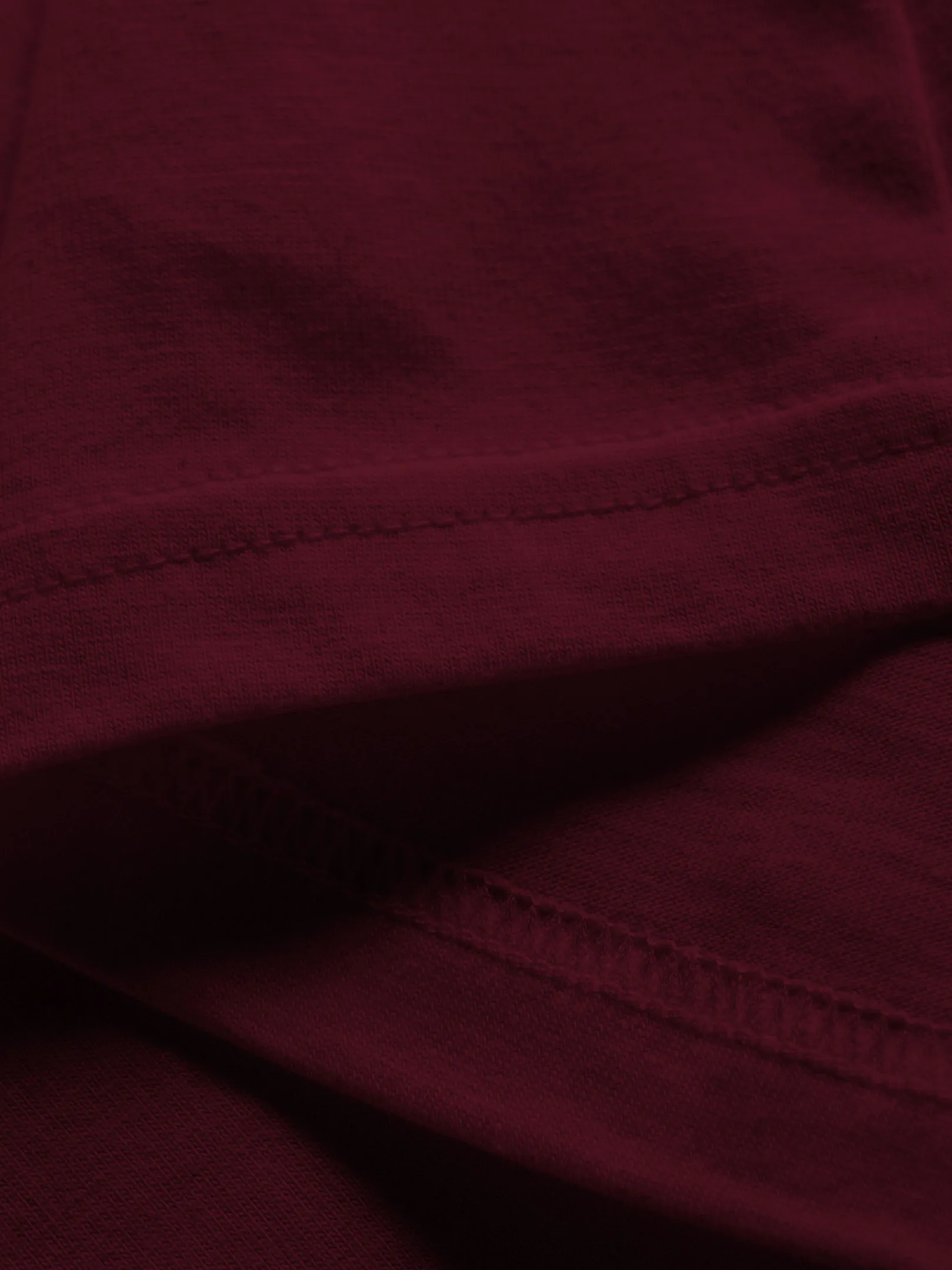 Crew Maroon Tee