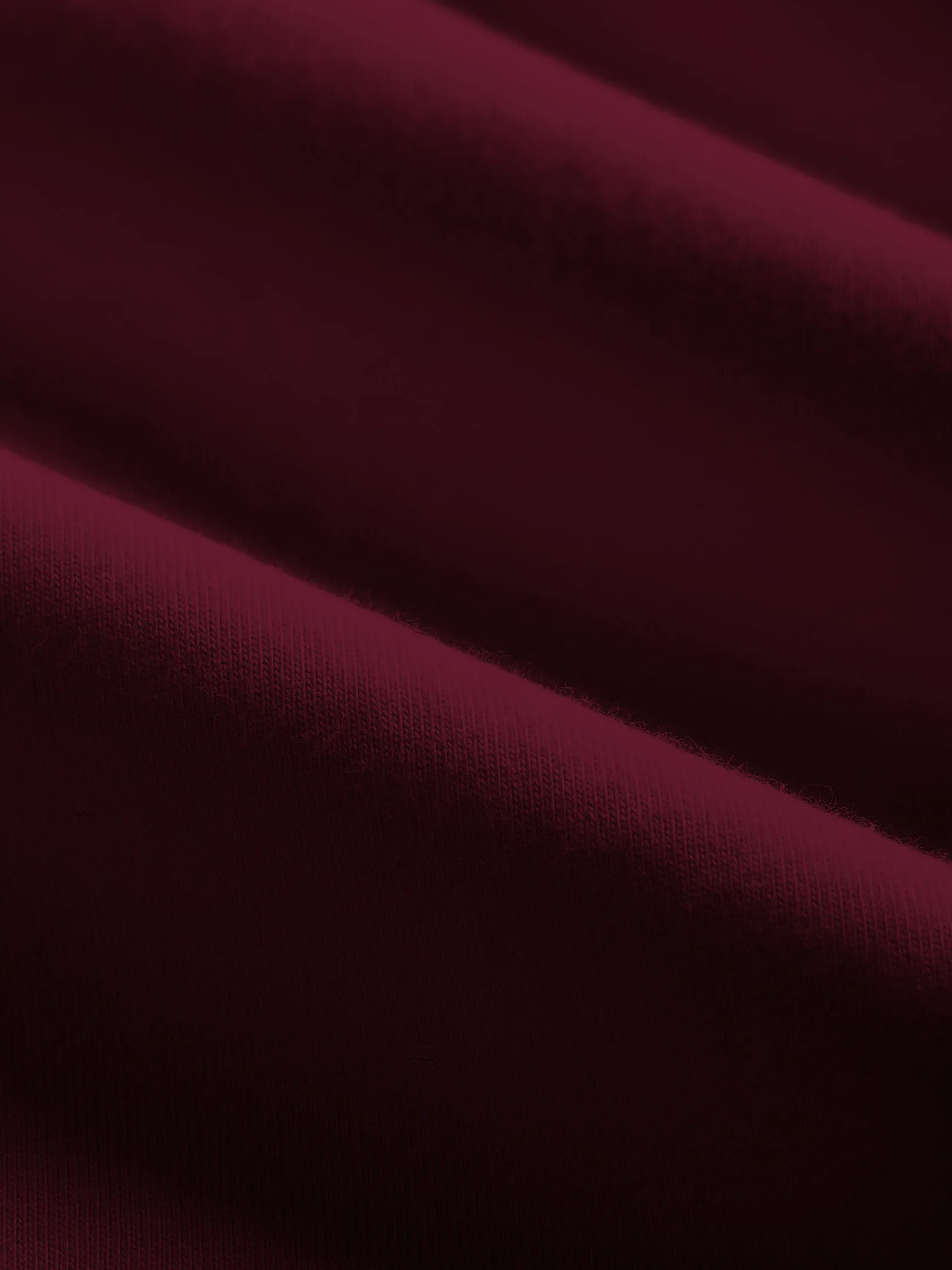 Crew Maroon Tee