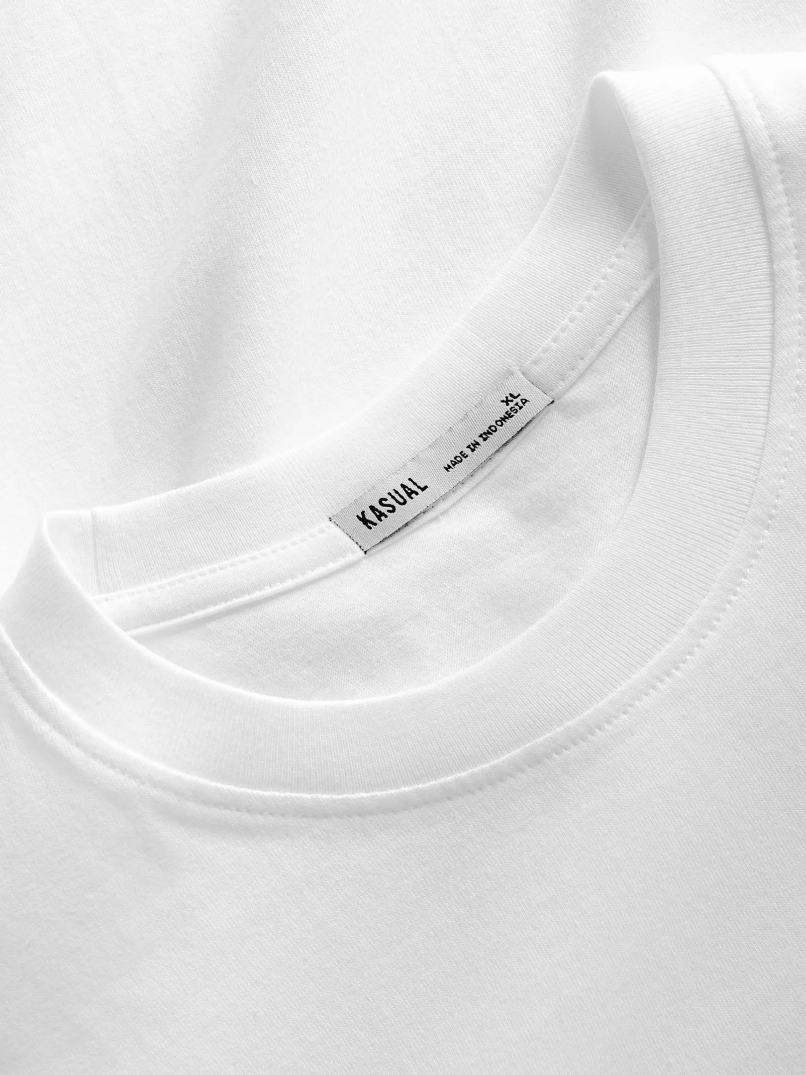 Crew White Tee