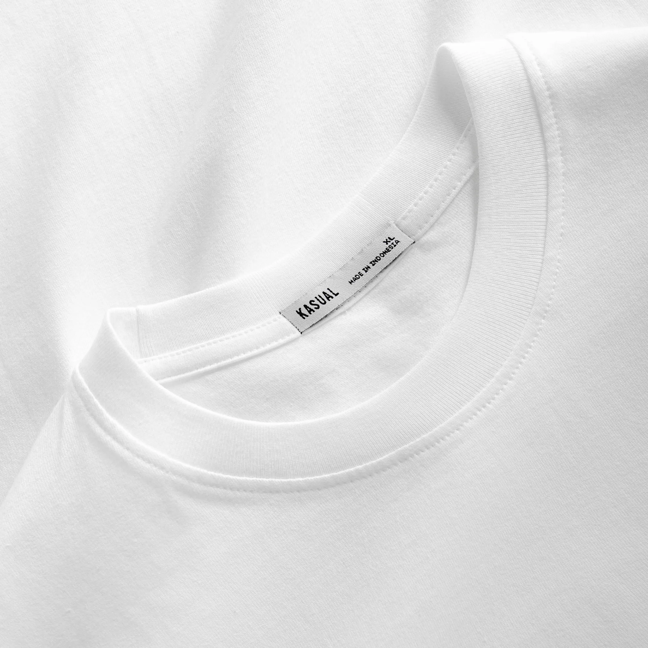 Crew White Tee