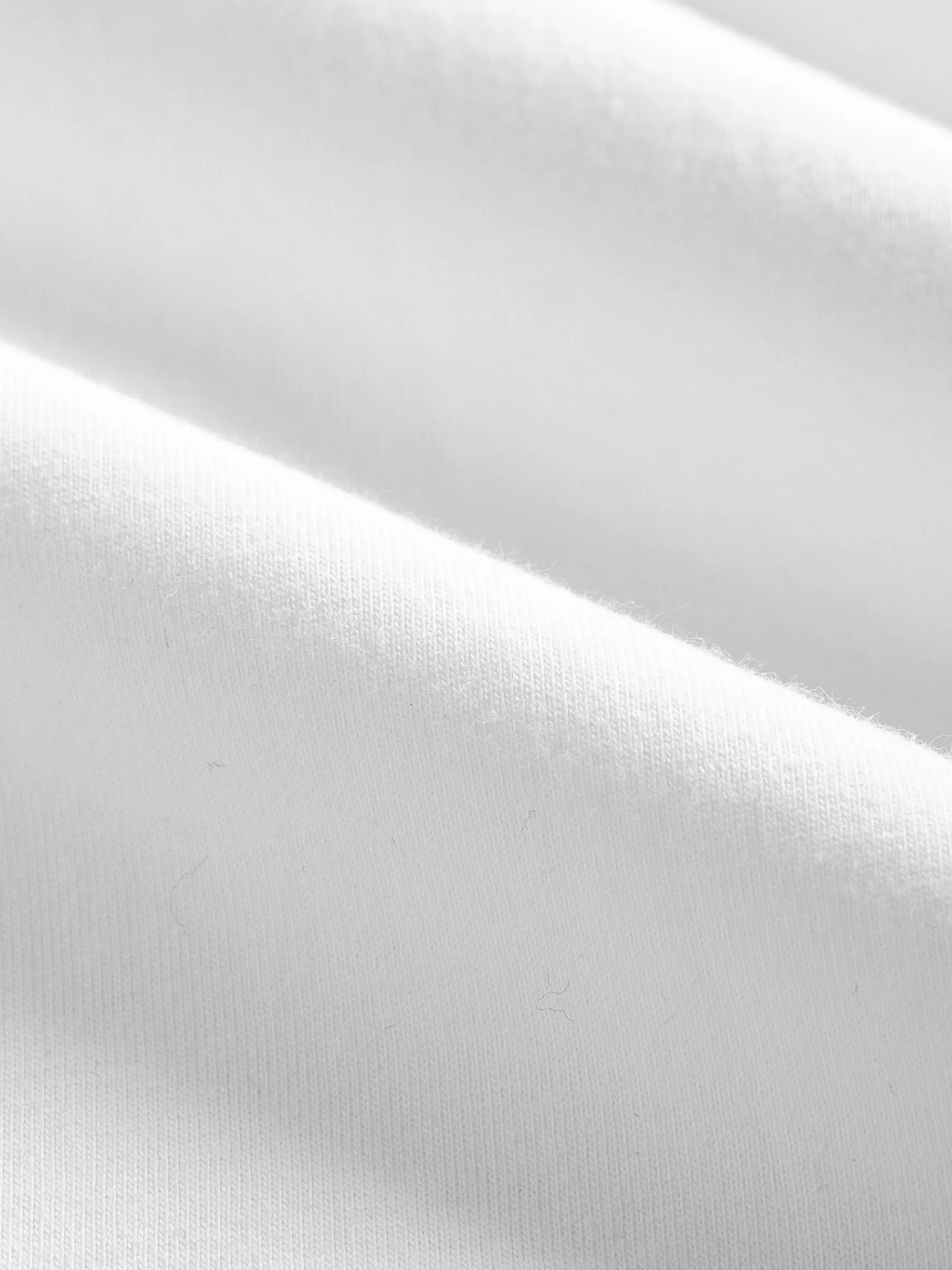 Crew White Tee