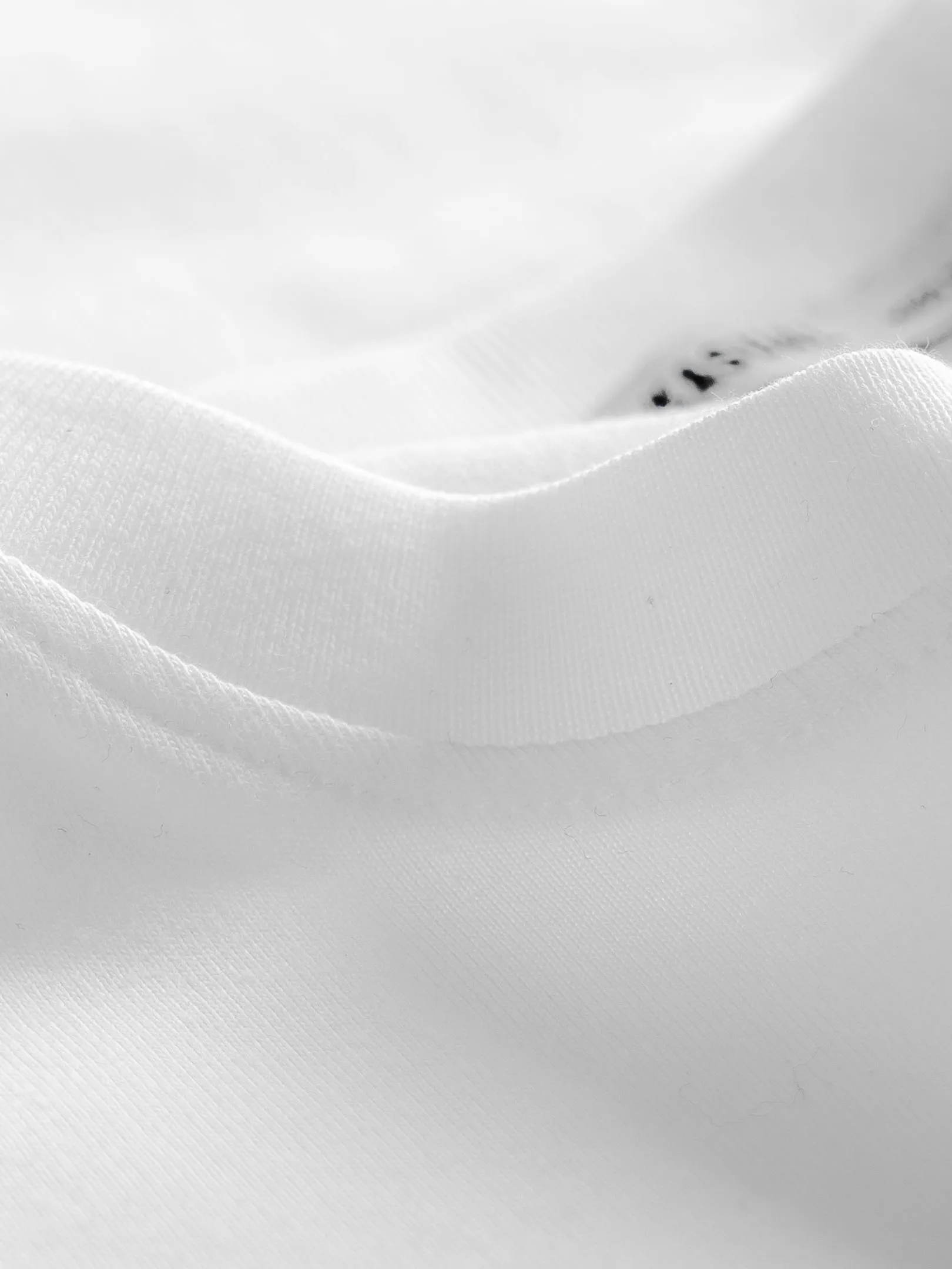 Crew White Tee