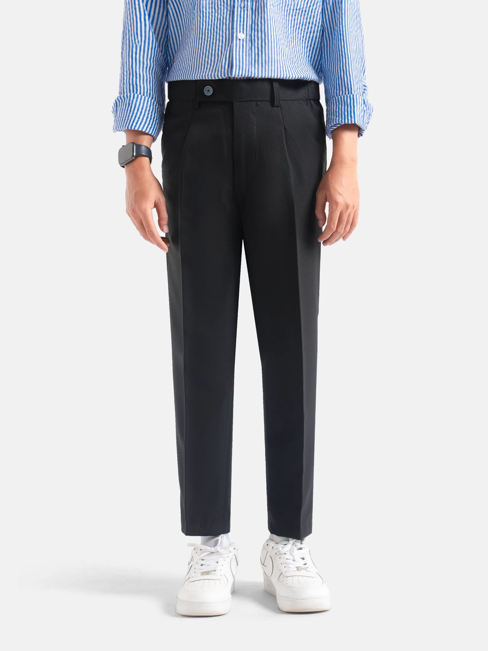Black Smart Waist Ankle Prime