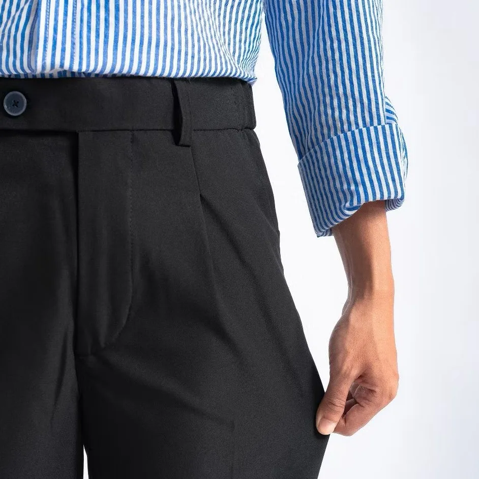 Black Smart Waist Ankle Prime