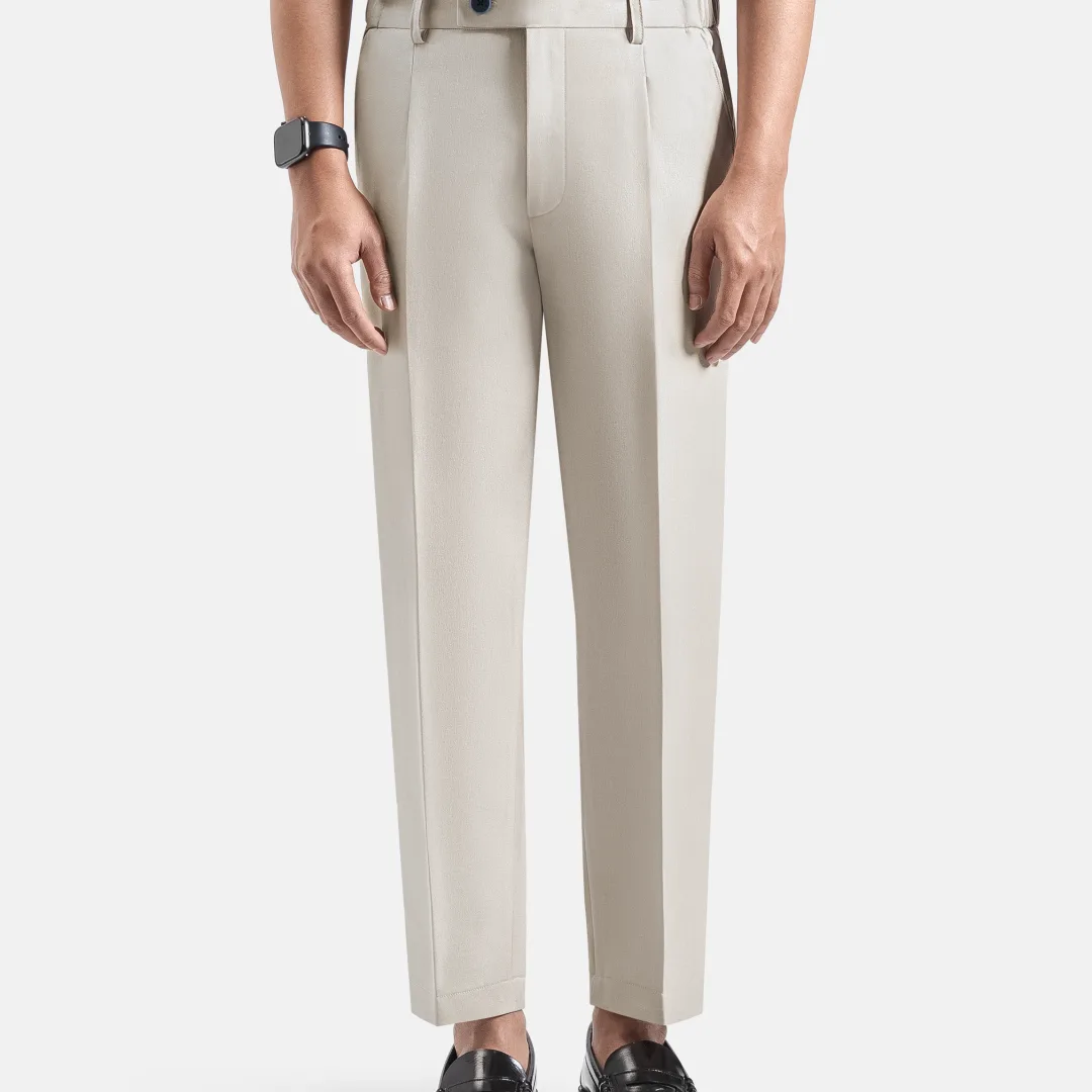 Cream Smart Waist Ankle Prime