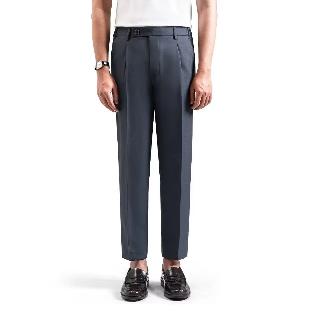 Celana Charcoal Grey Smart Waist Ankle Prime
