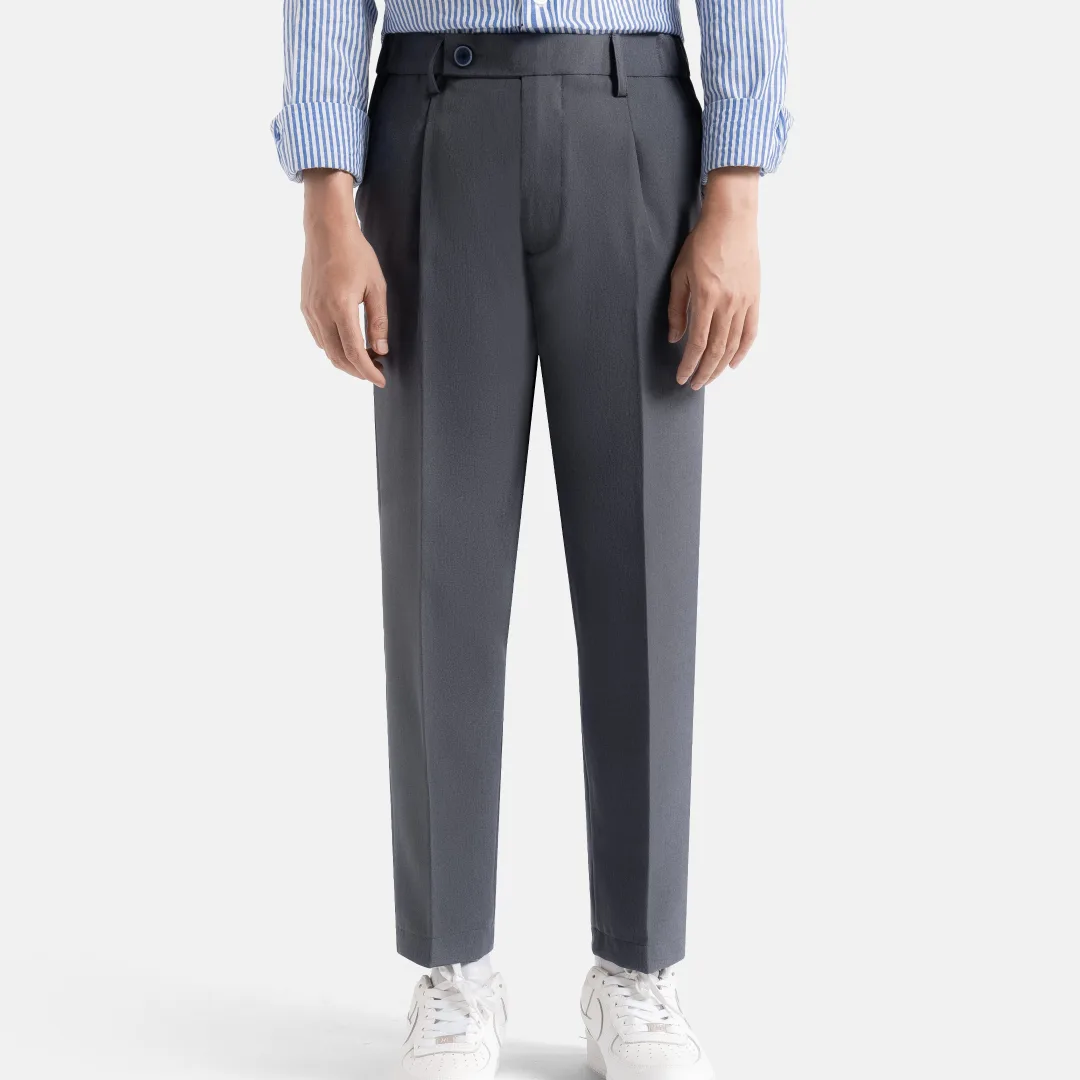 Celana Charcoal Grey Smart Waist Ankle Prime