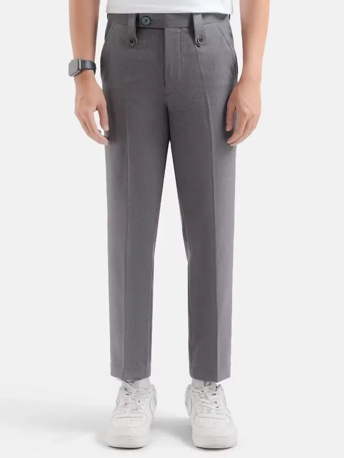 Celana Dark Grey Executive Ankle Pant