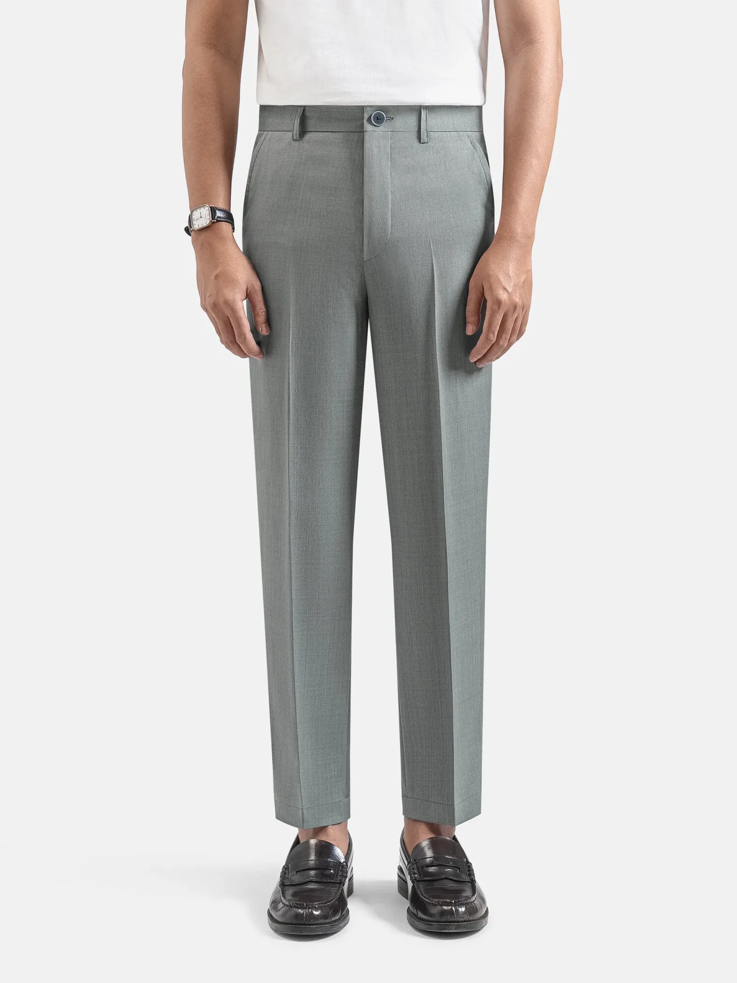 Celana Pearl Grey Ankle