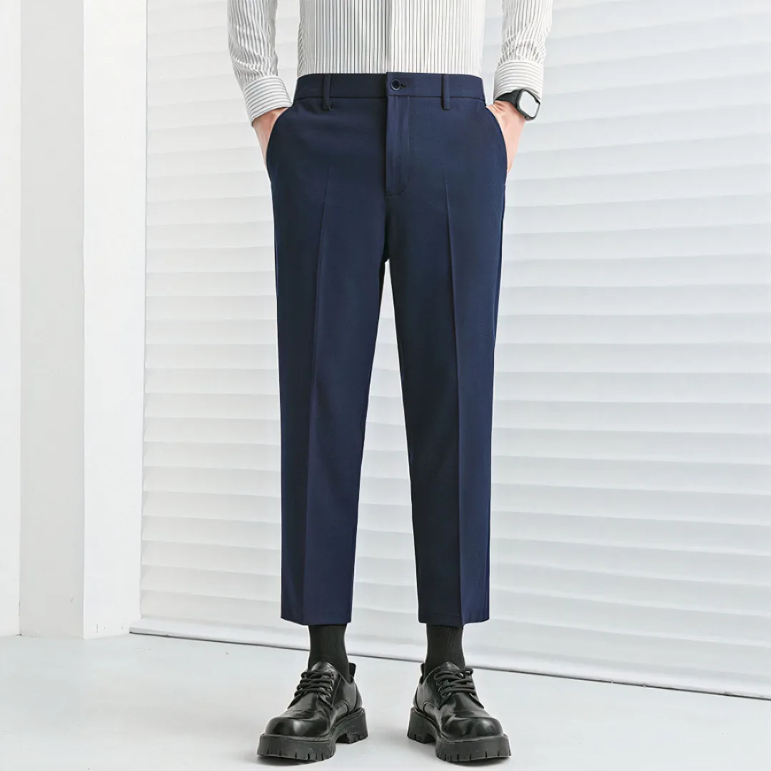 Celana Navy Blue Ankle