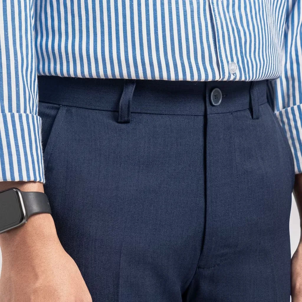 Celana Navy Blue Ankle