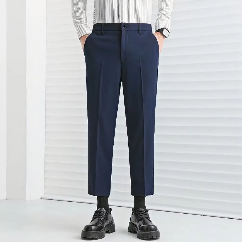 Celana Navy Blue Ankle