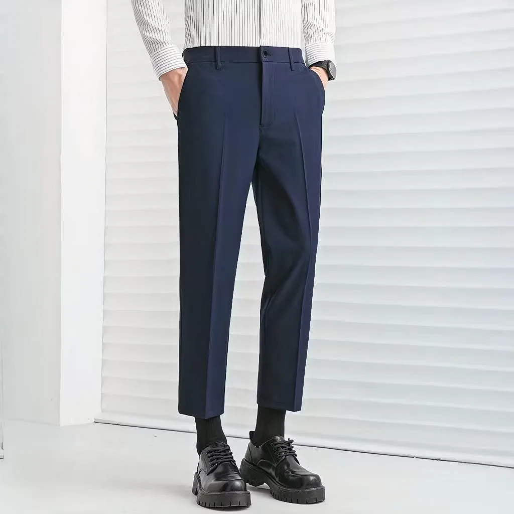 Celana Navy Blue Ankle