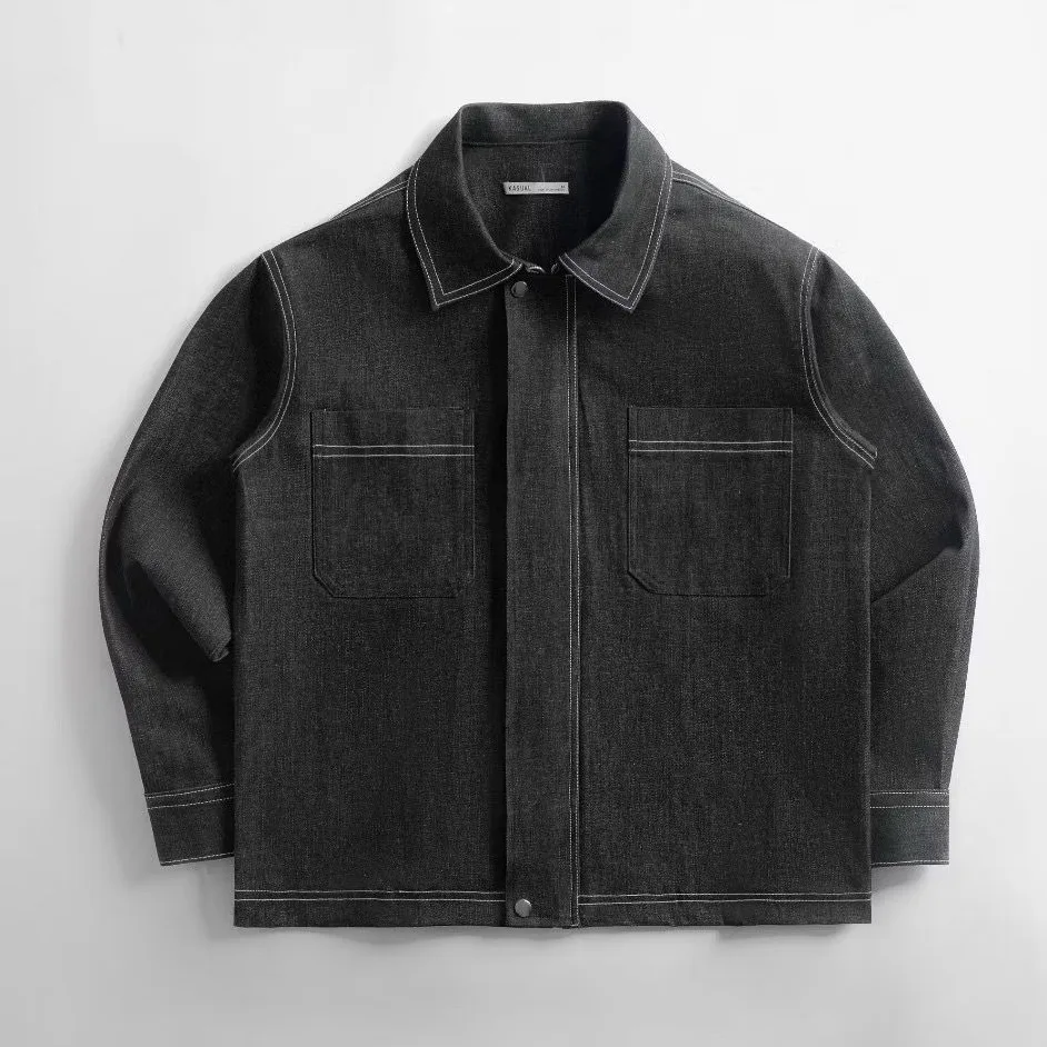 Black Work Denim Jacket