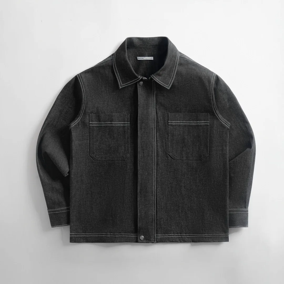 Black Work Denim Jacket