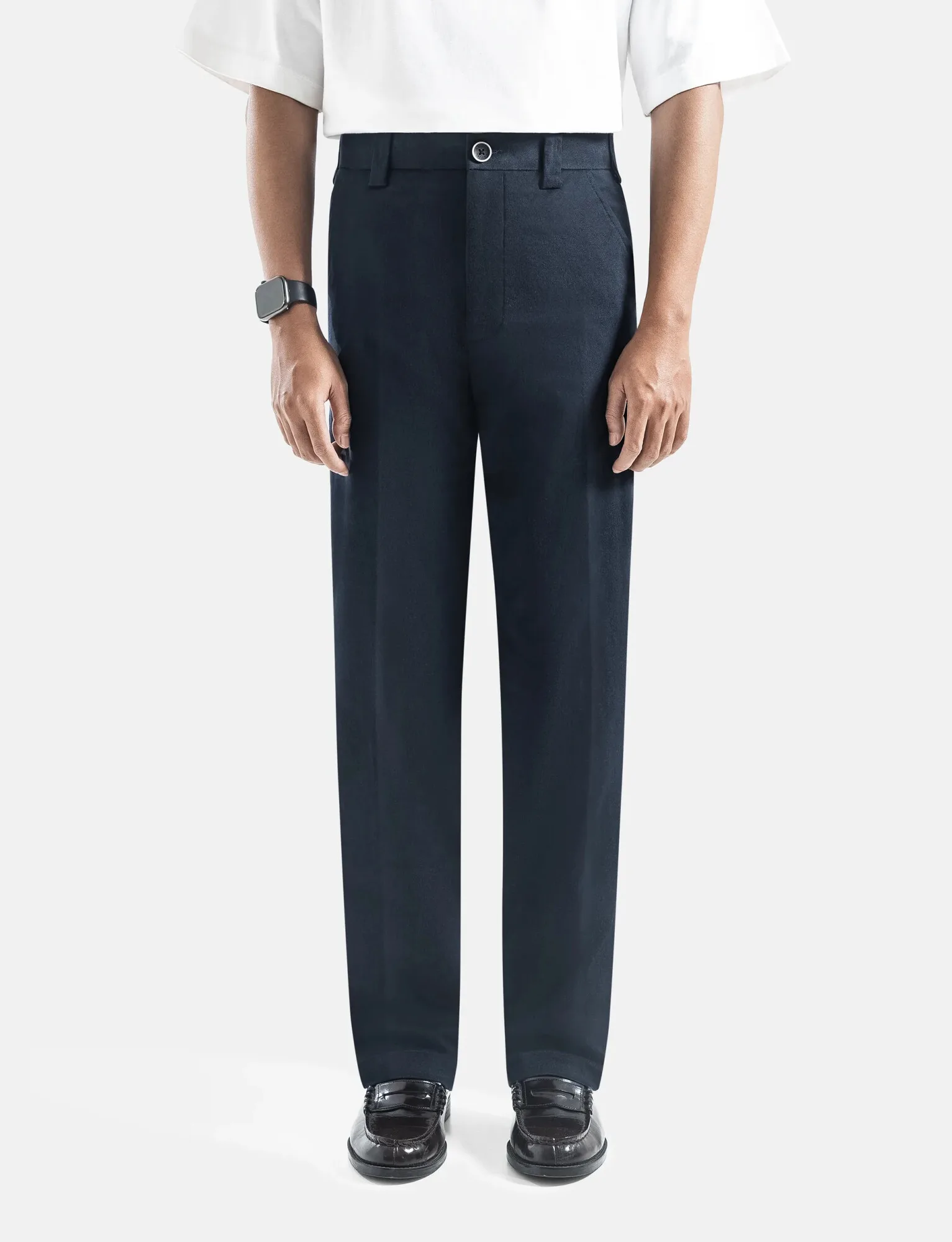 Navy Blue Ankle Fino