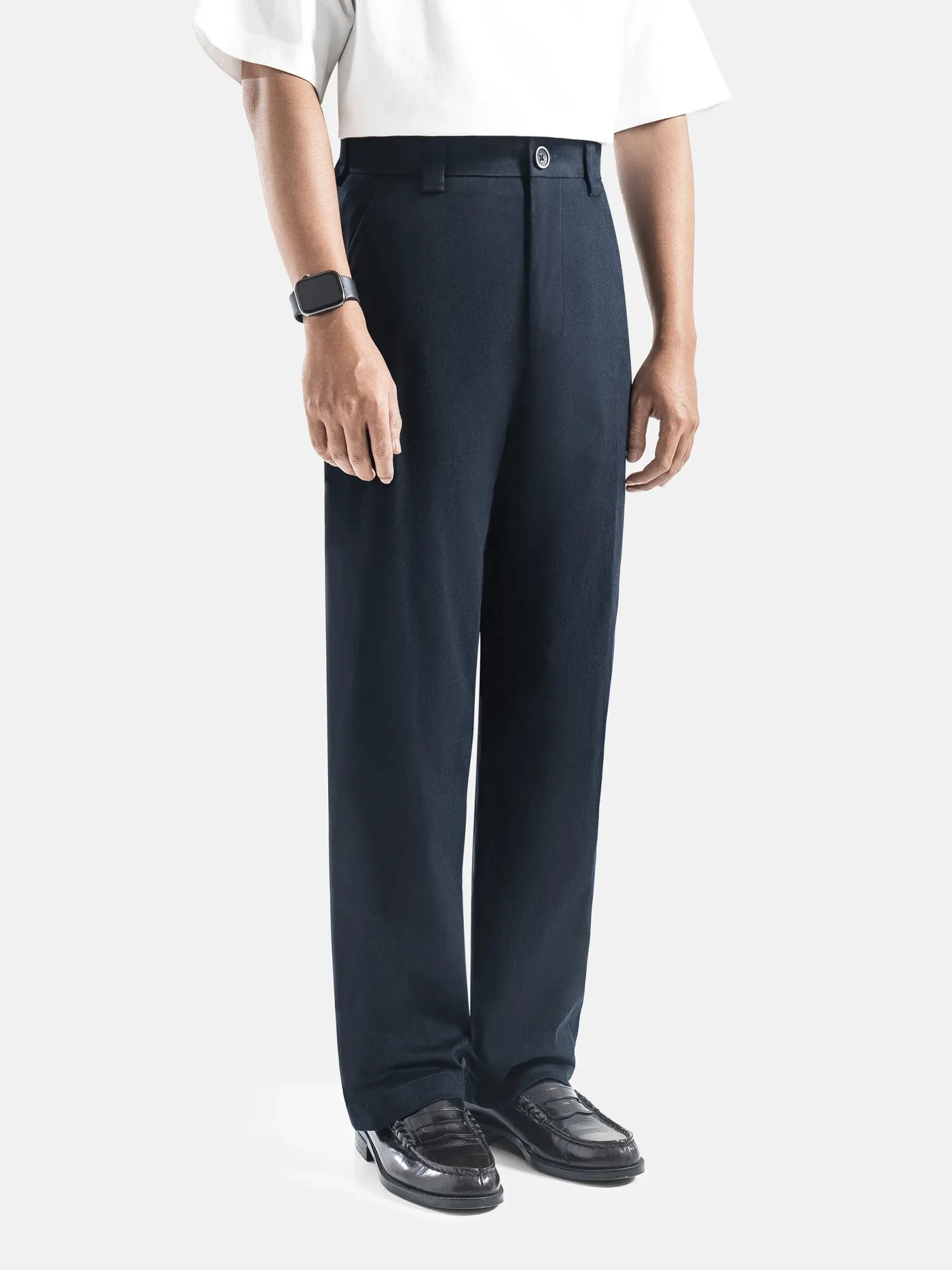 Navy Blue Ankle Fino