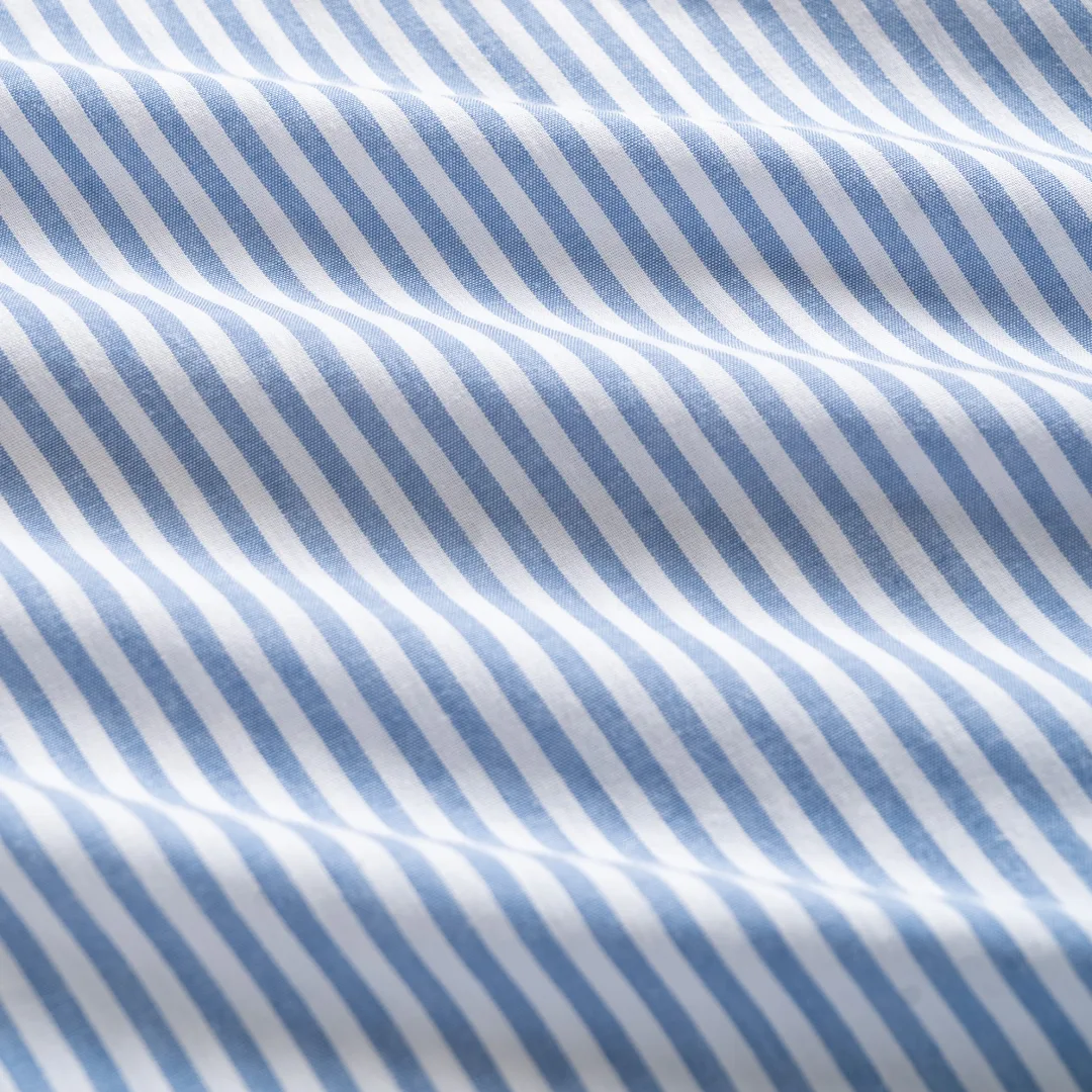 Camden Stripe Shirt Blue