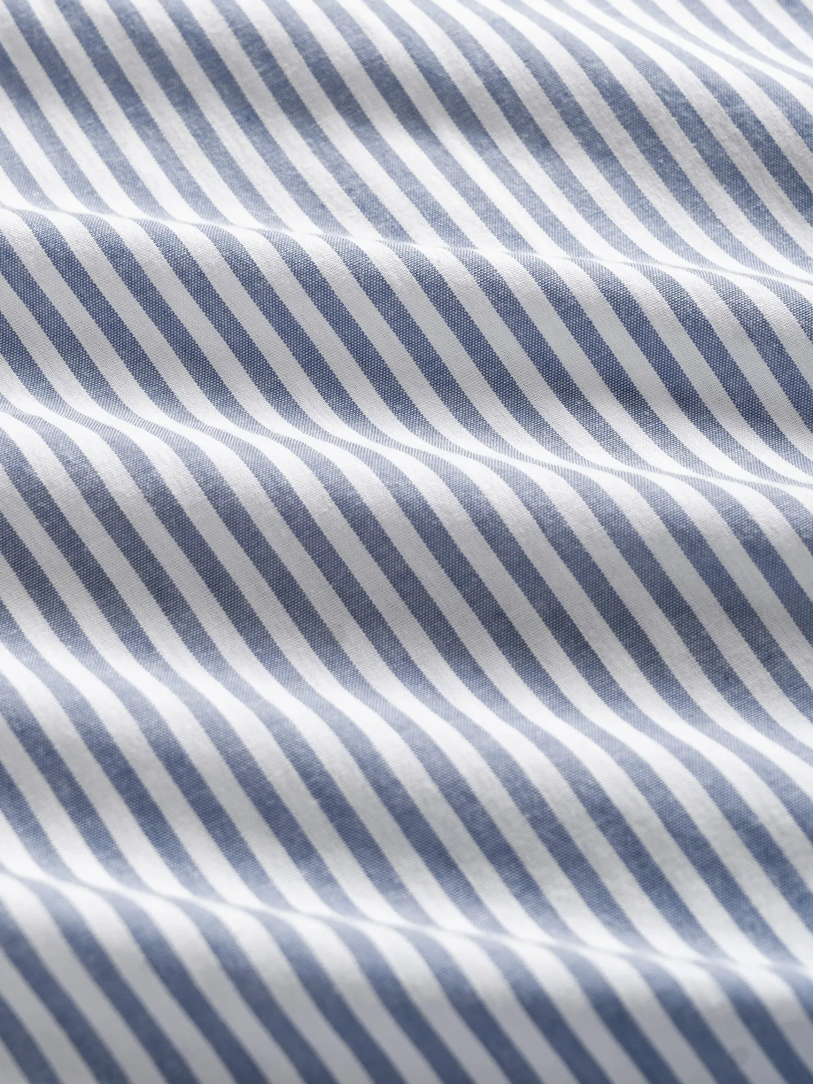Camden Stripe Shirt Navy