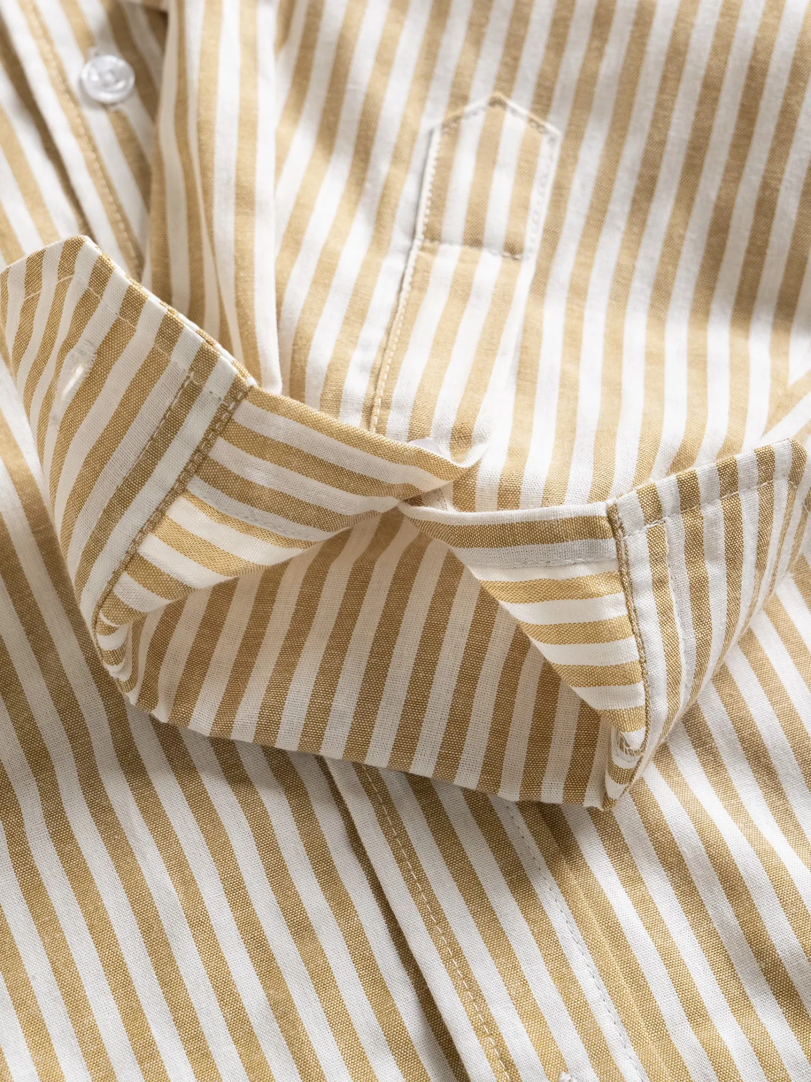 Camden Stripe Shirt Cream