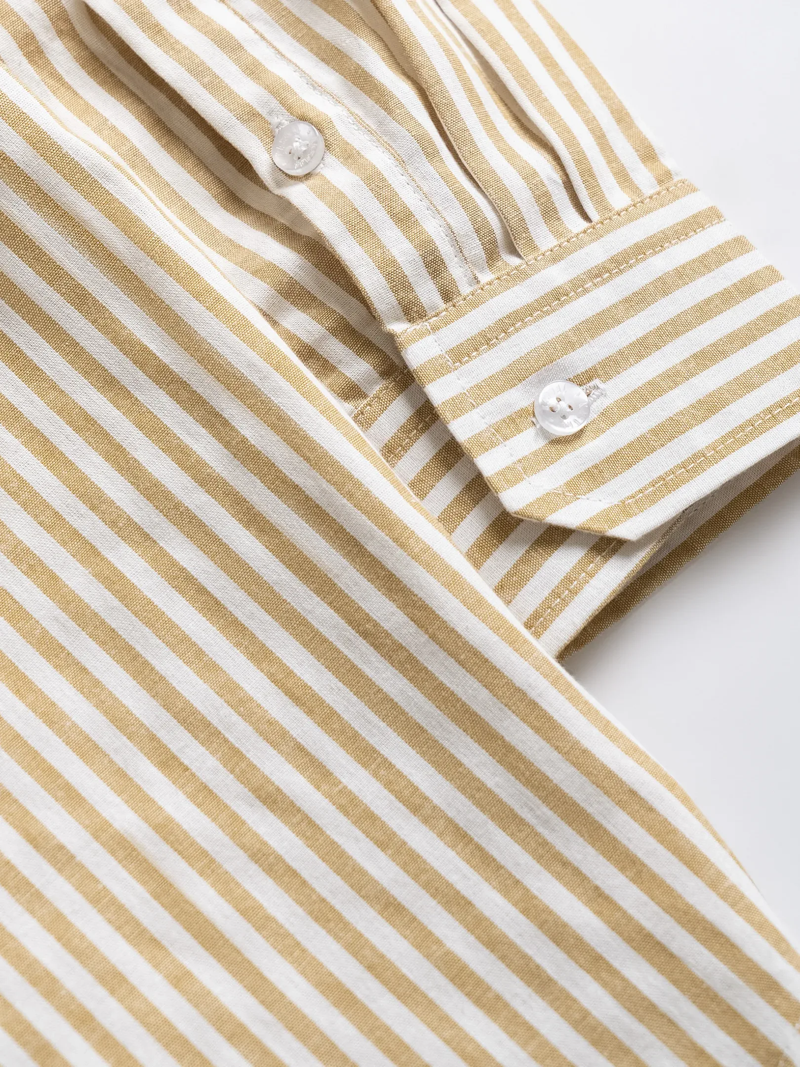 Camden Stripe Shirt Cream