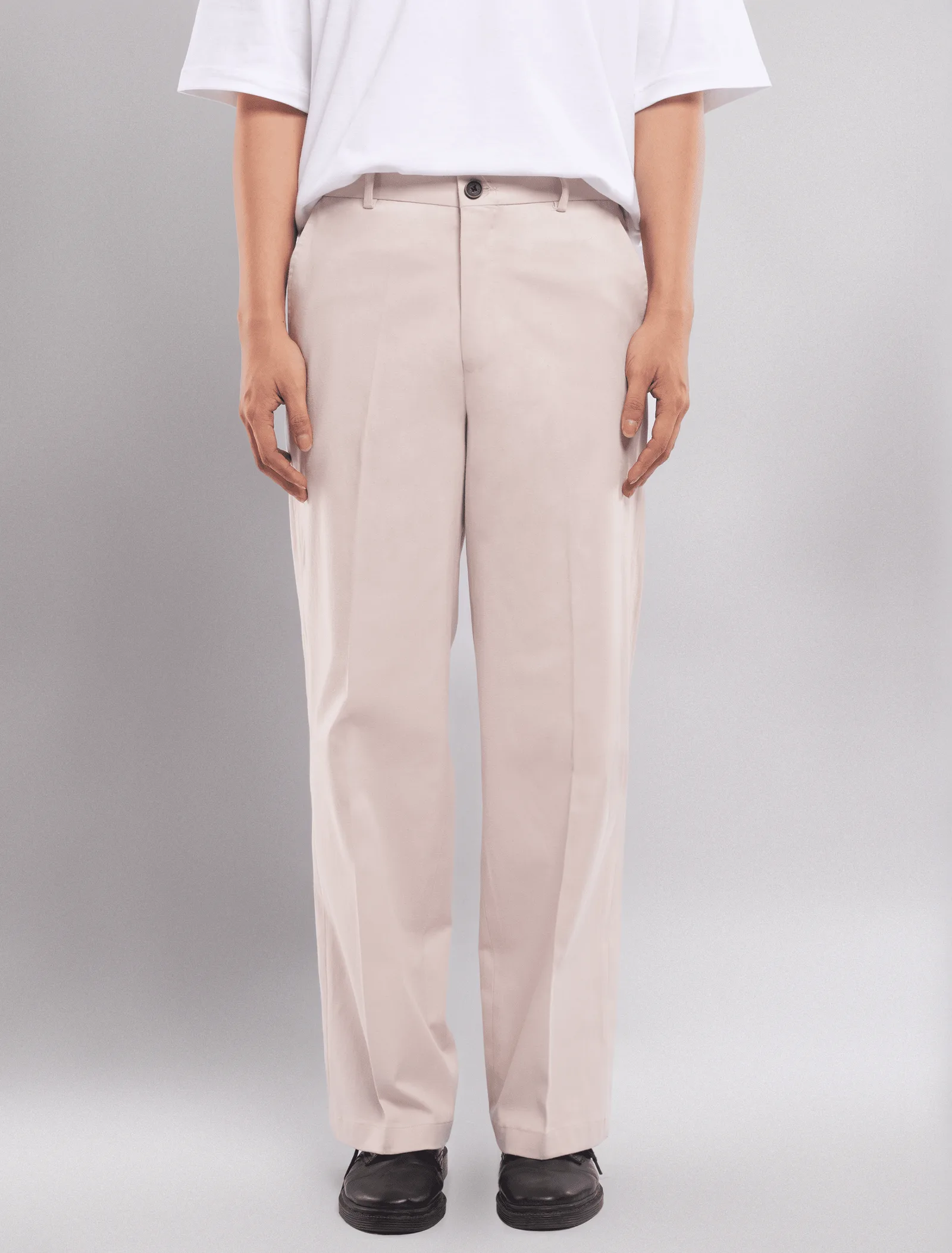 Cosmic Cream Chino Wide Pant