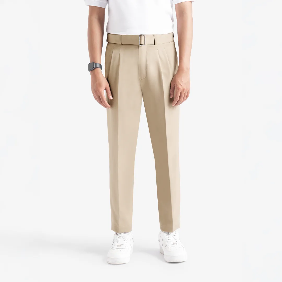 Cream Elite Ankle Pant