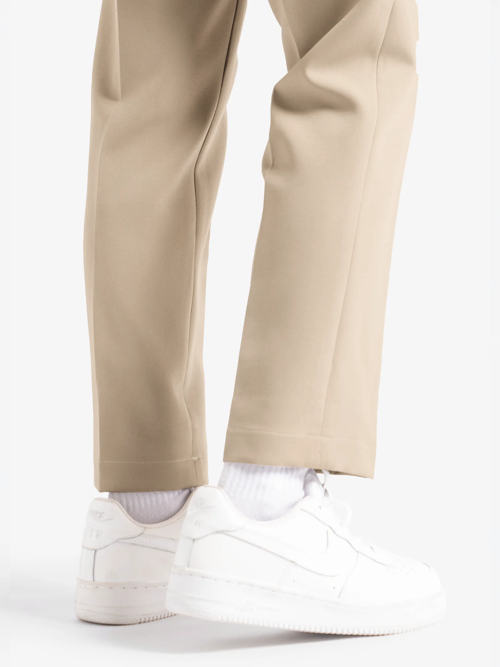 Cream Elite Ankle Pant