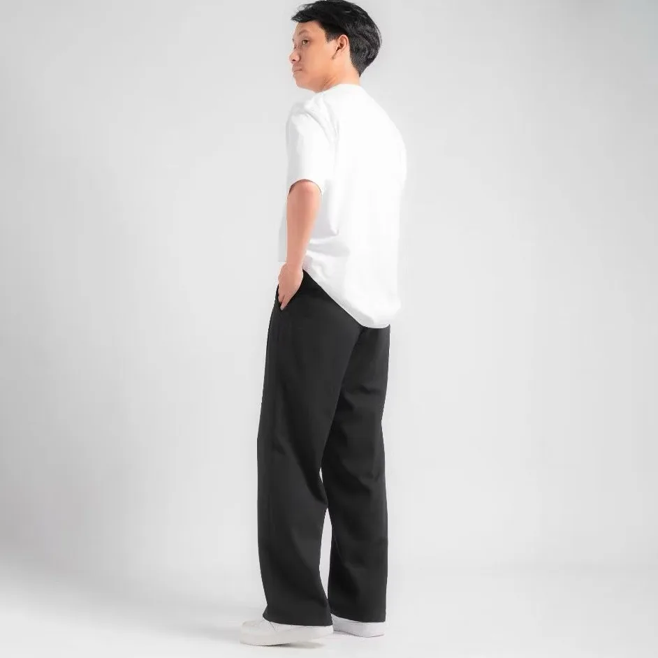 Black Elite Wide Pant