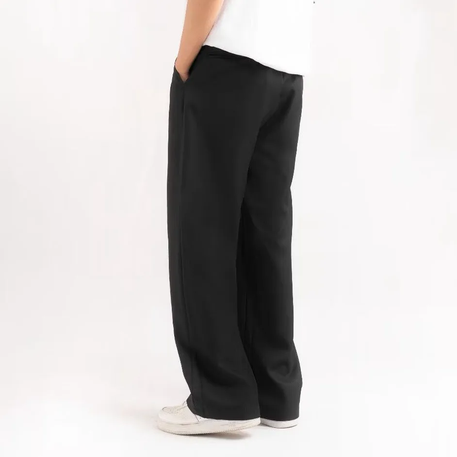 Black Classic Wide Pant