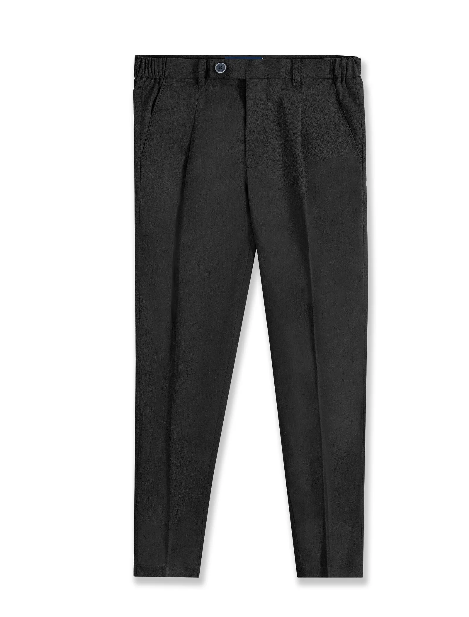 Black Smart Waist Ankle Pant