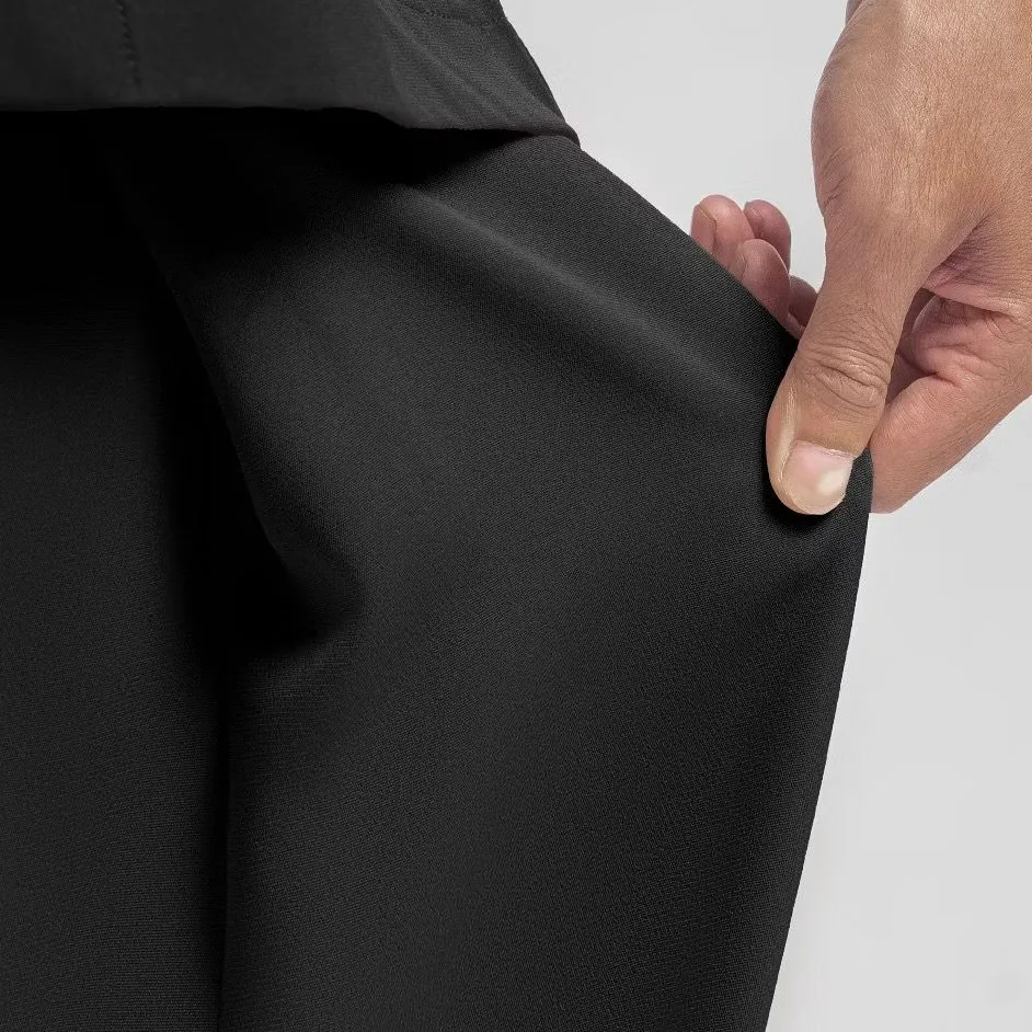 Black City Loose Wide Pant