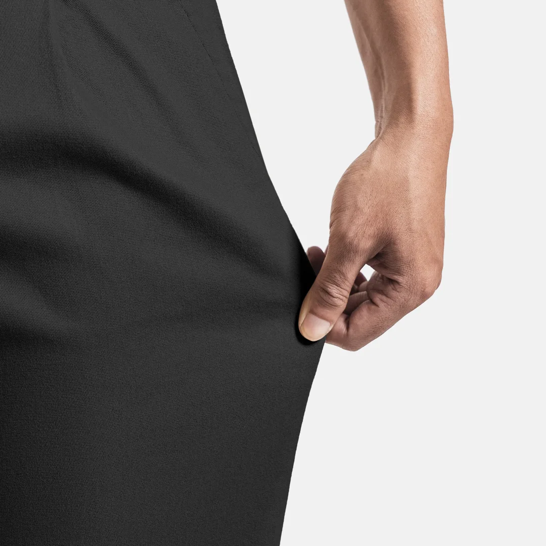 Celana Gurkha  Black Pant