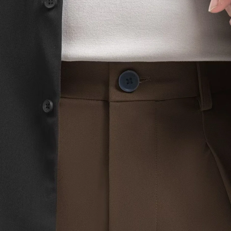 Milo Brown City Loose Wide Pant