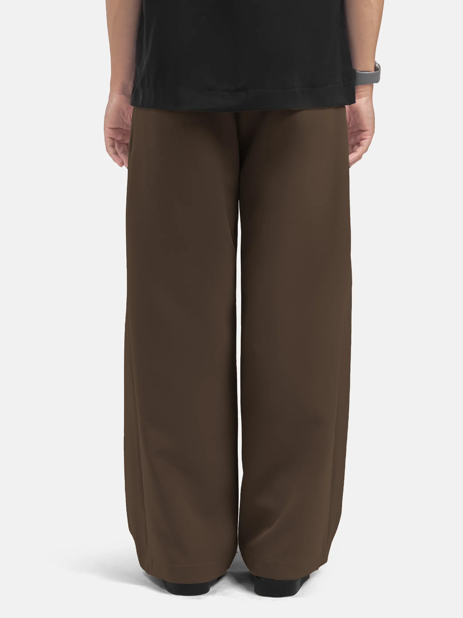 Milo Brown City Loose Wide Pant