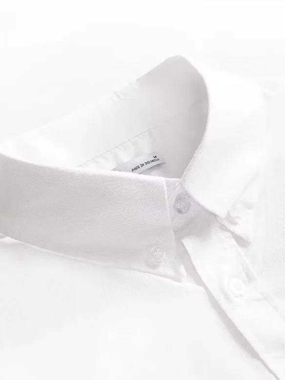 Basic Oxford White Shirt