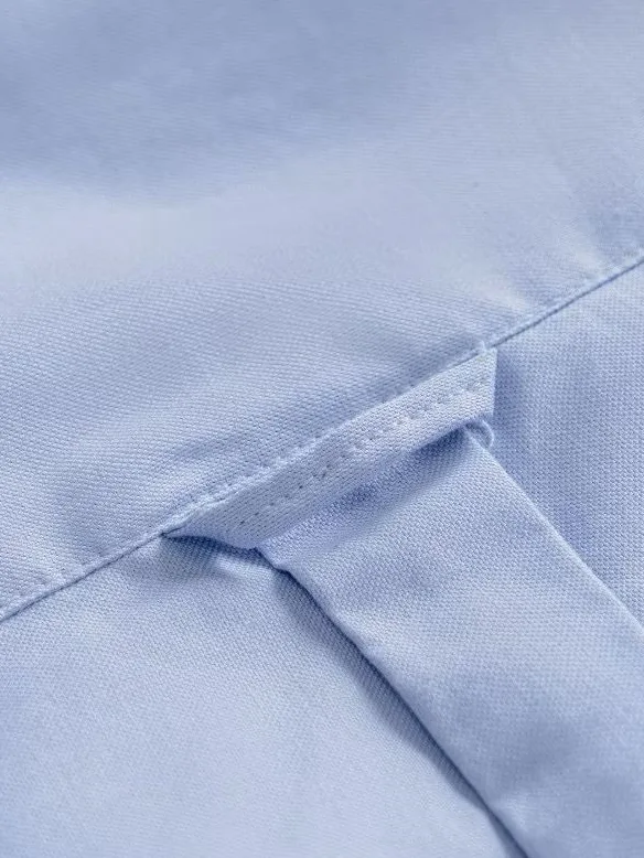 Basic Oxford Maya Blue Shirt