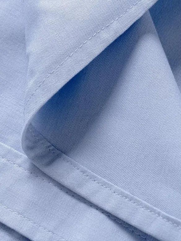Basic Oxford Maya Blue Shirt