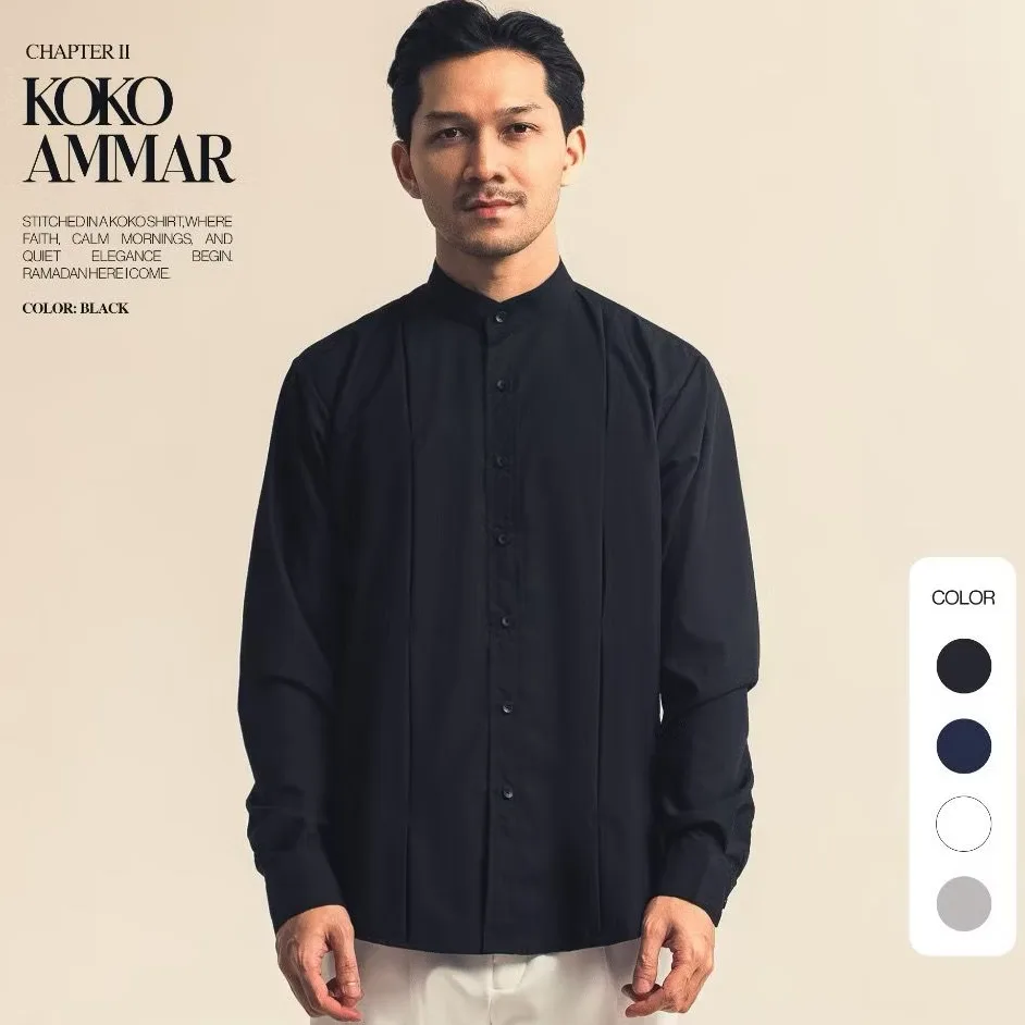 Black Ammar Koko Shirt