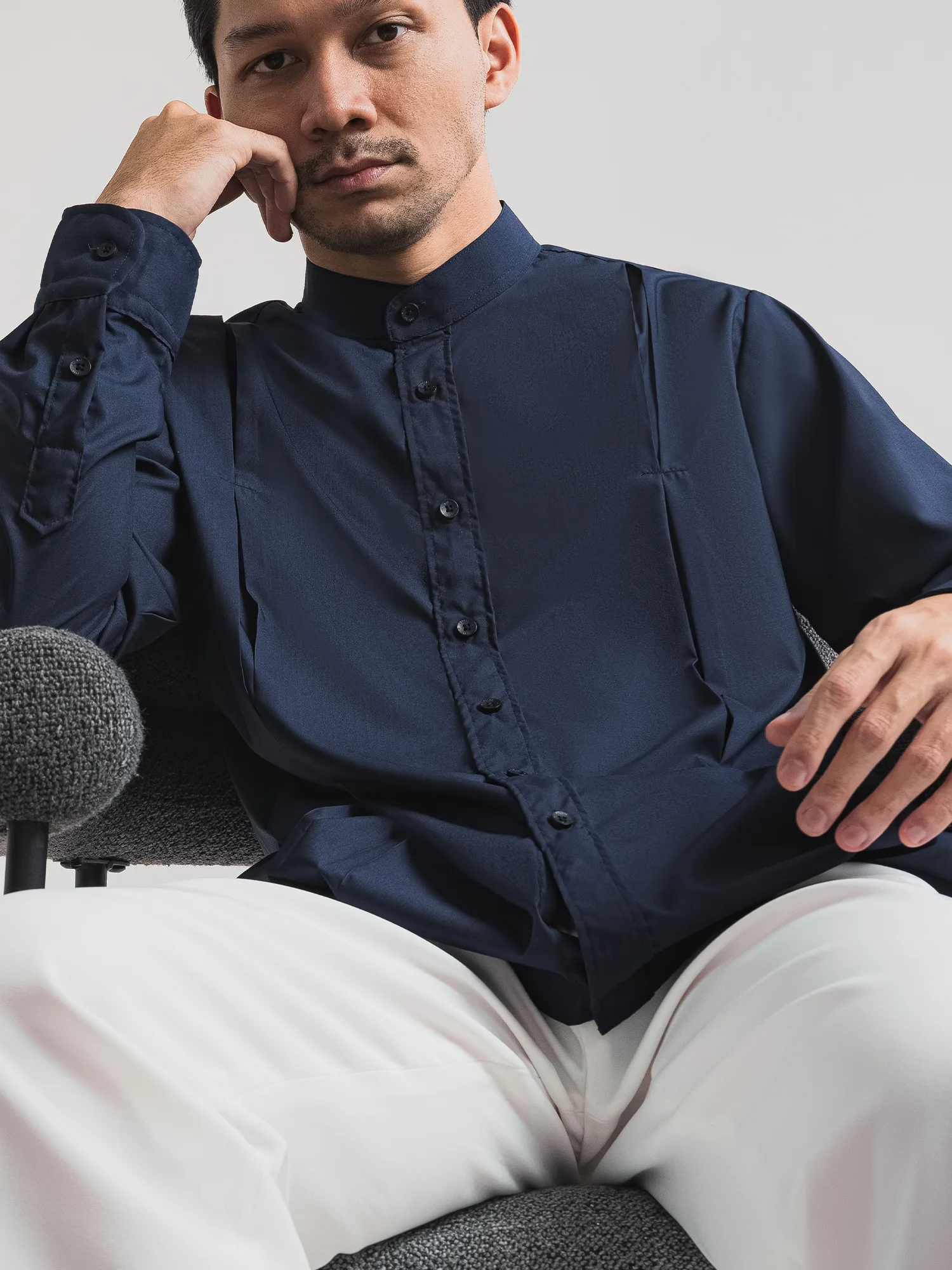 Navy Ammar Koko Shirt