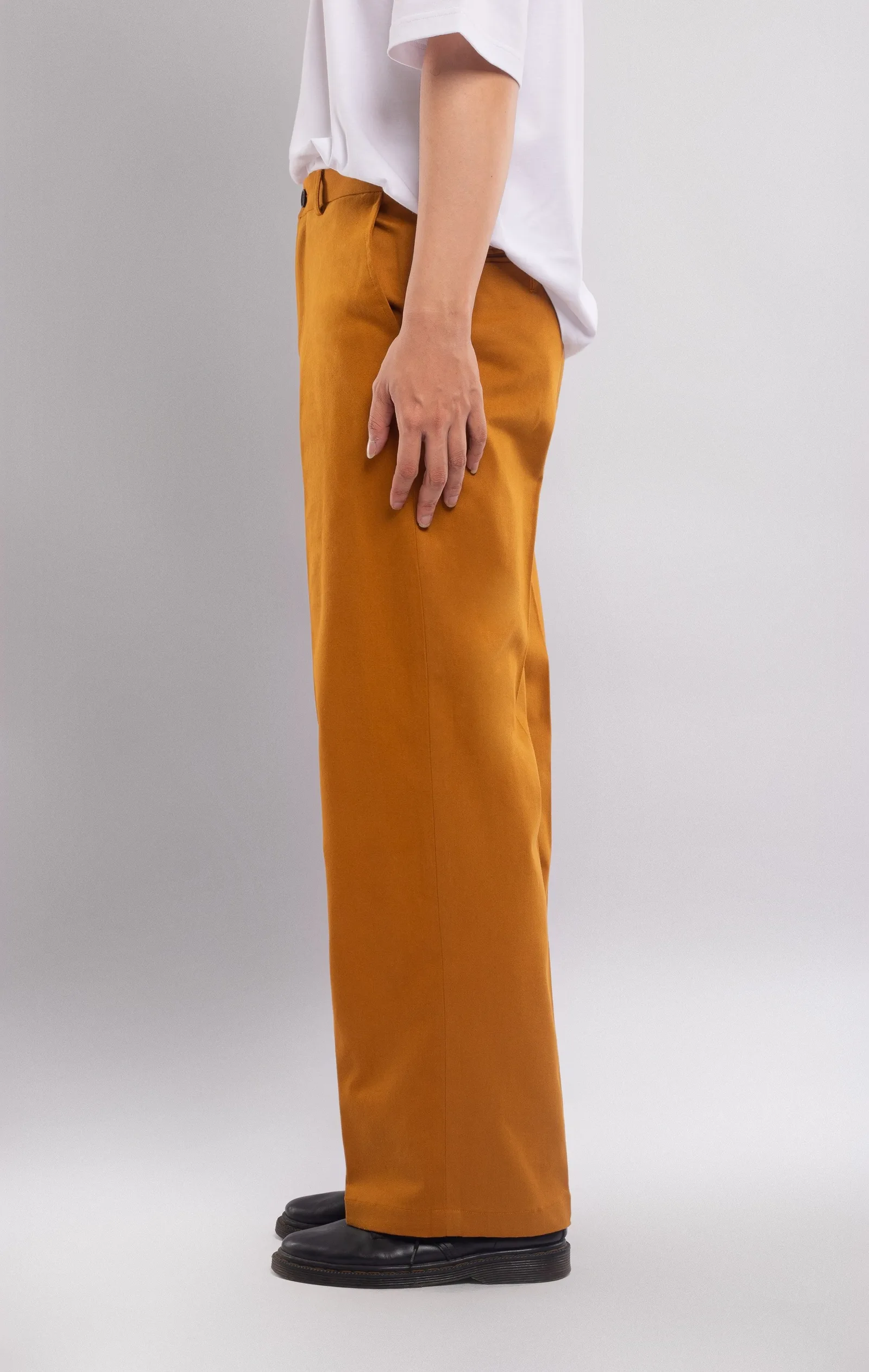 Cokelat Brown Chino Wide Pant