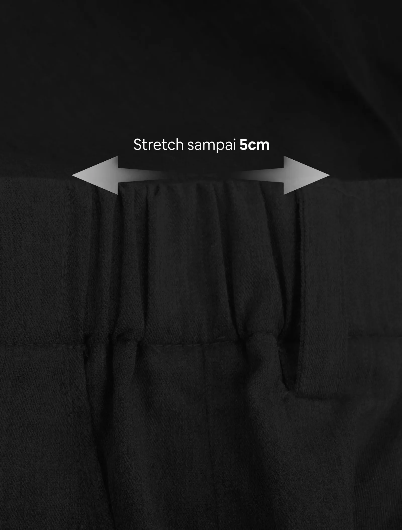 Black Smart Waist Ankle Pant
