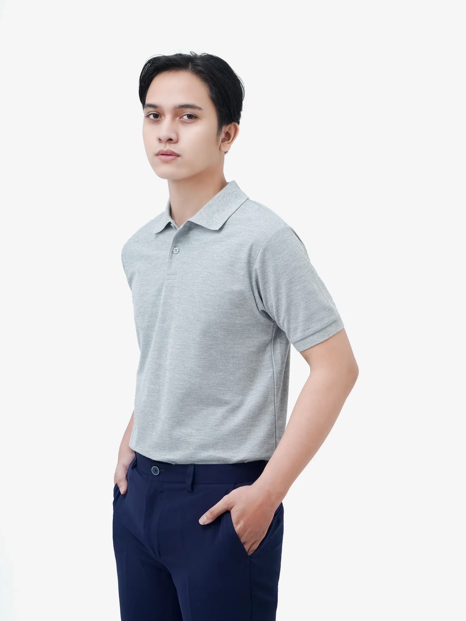 Rise Polo Grey