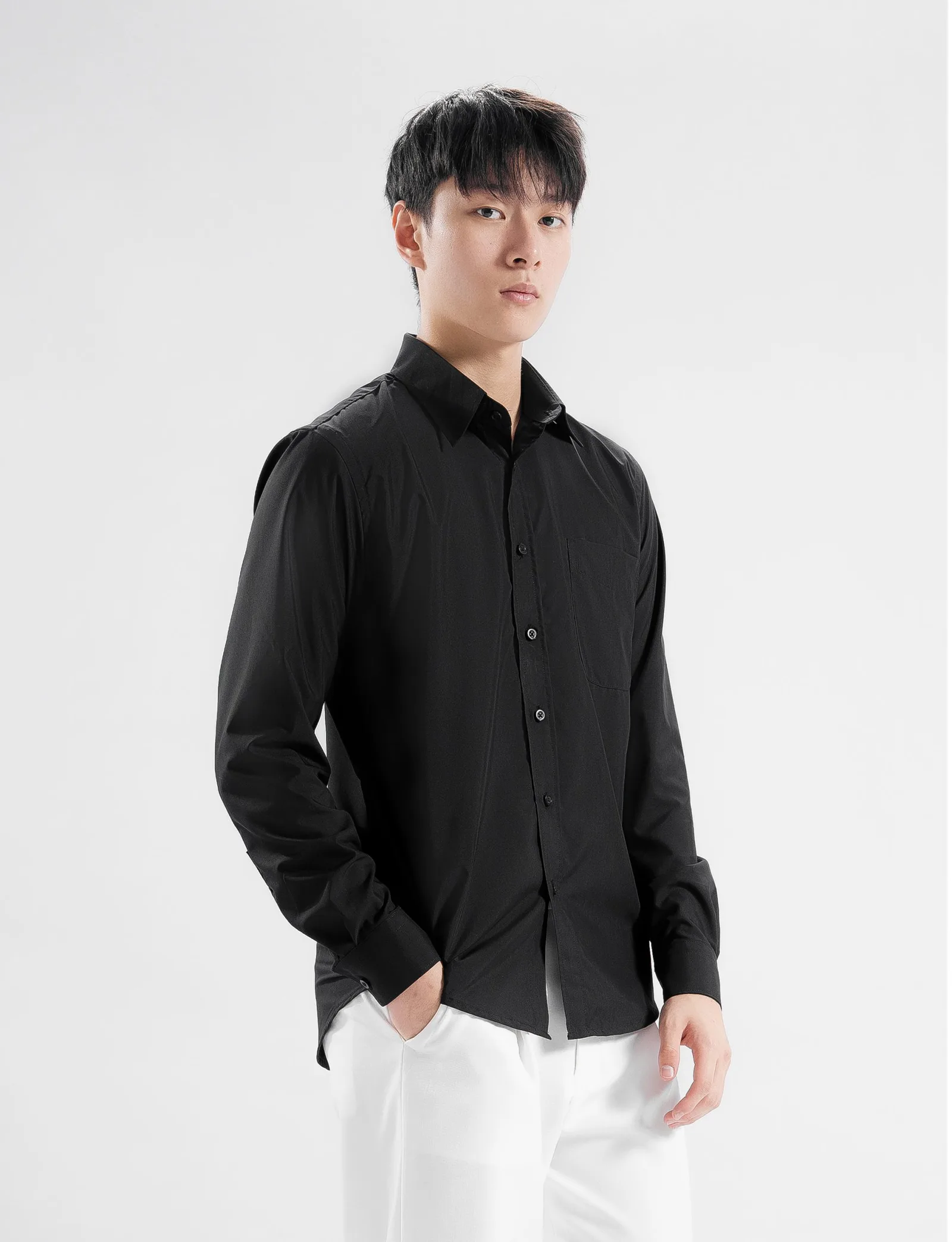 Black Superfine Shirt