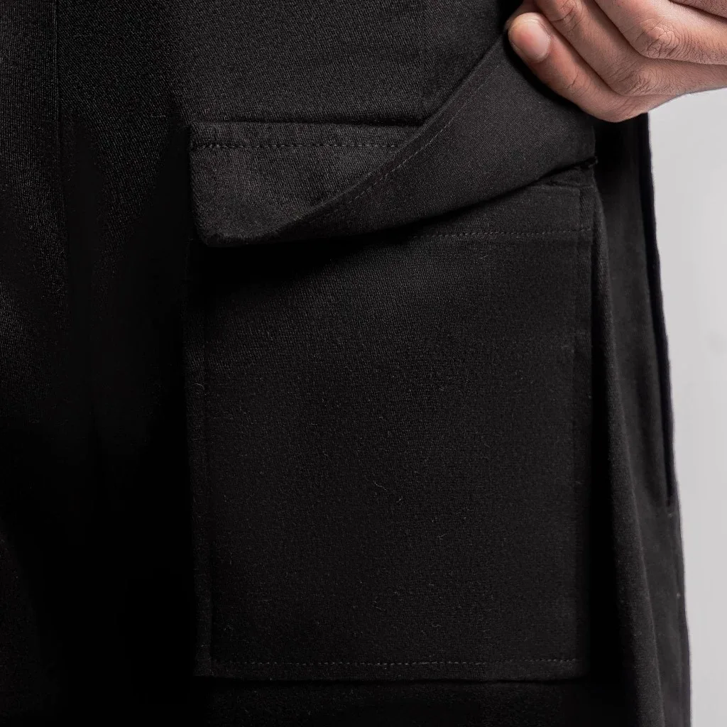 Black Barrel Pant